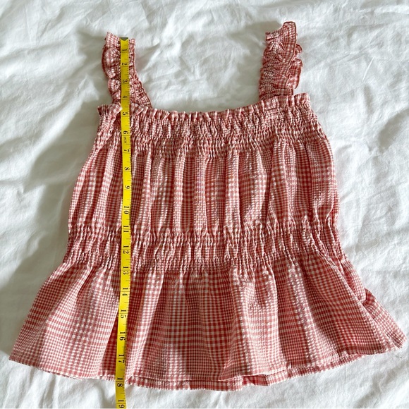 dazzlin red gingham top - Picture 3 of 6